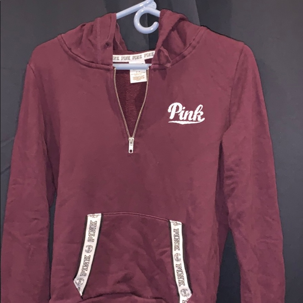 PINK Quarter Zip Sweatshirt